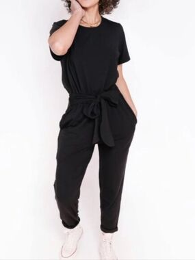 Smash + Tess Medium The Birds Papaya 'Jemma' Onsie With Pockets